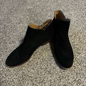 Lucky Brand Suede Ankle Boots
